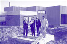 Bauarbeiten am Leocenter (1982)